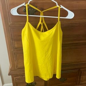COPY - COPY - Canary yellow work out top